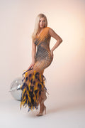 Golden Eclipse Couture Gown