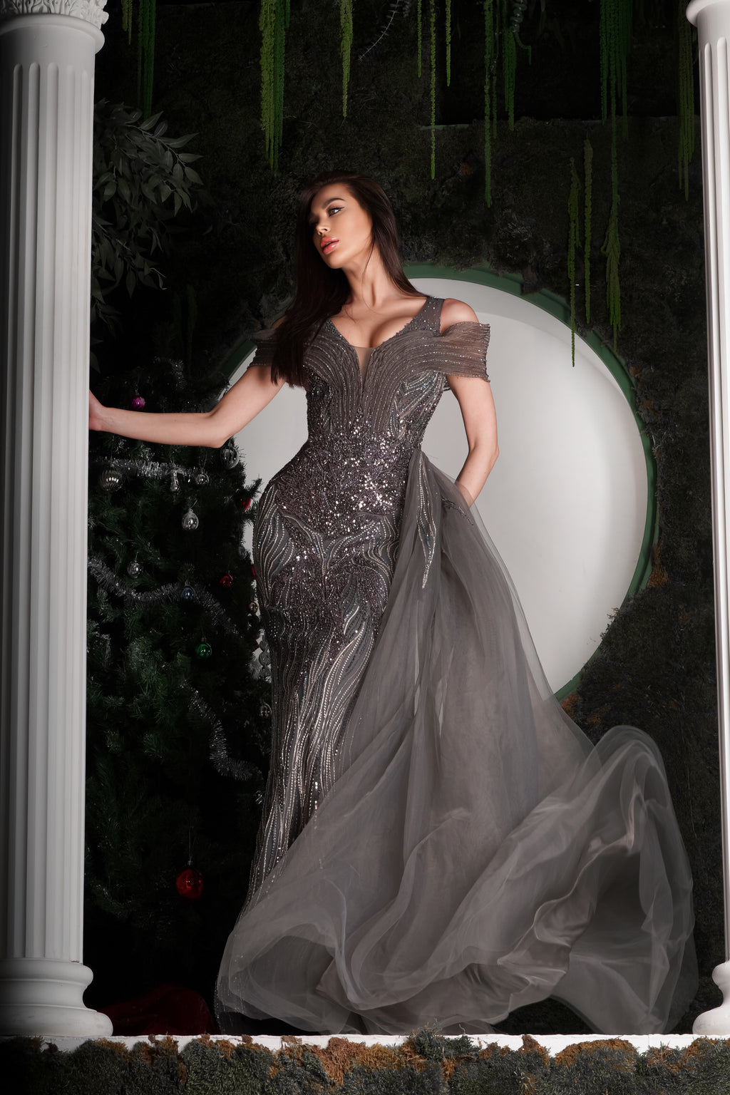 Silver Charcoal Couture