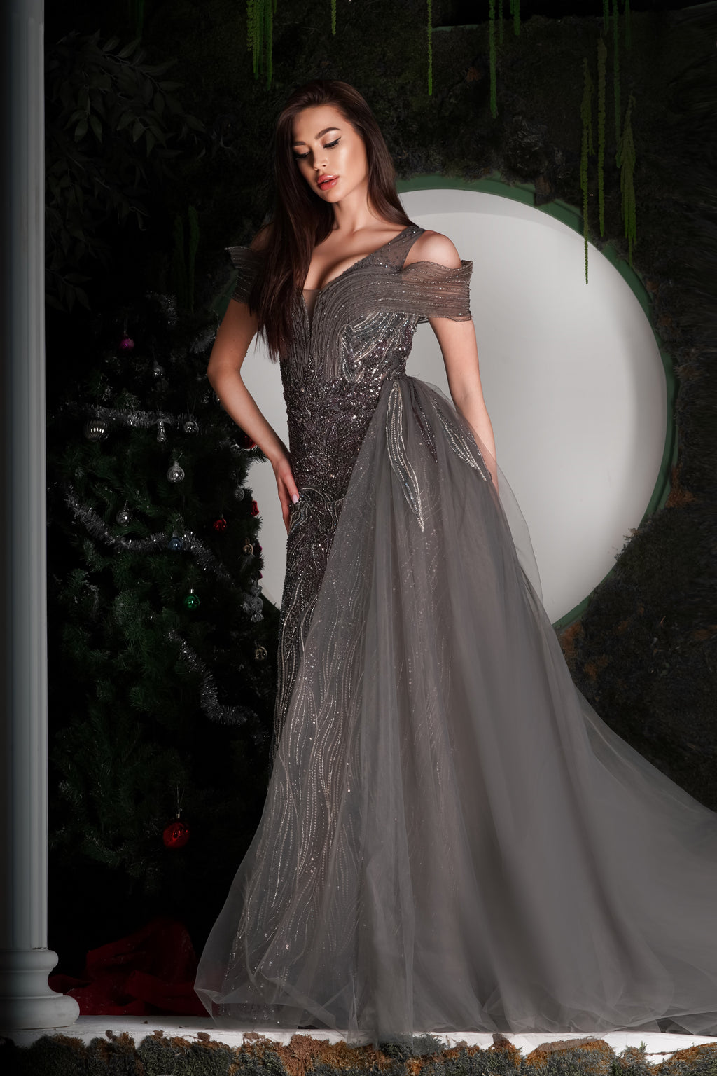 Silver Charcoal Couture