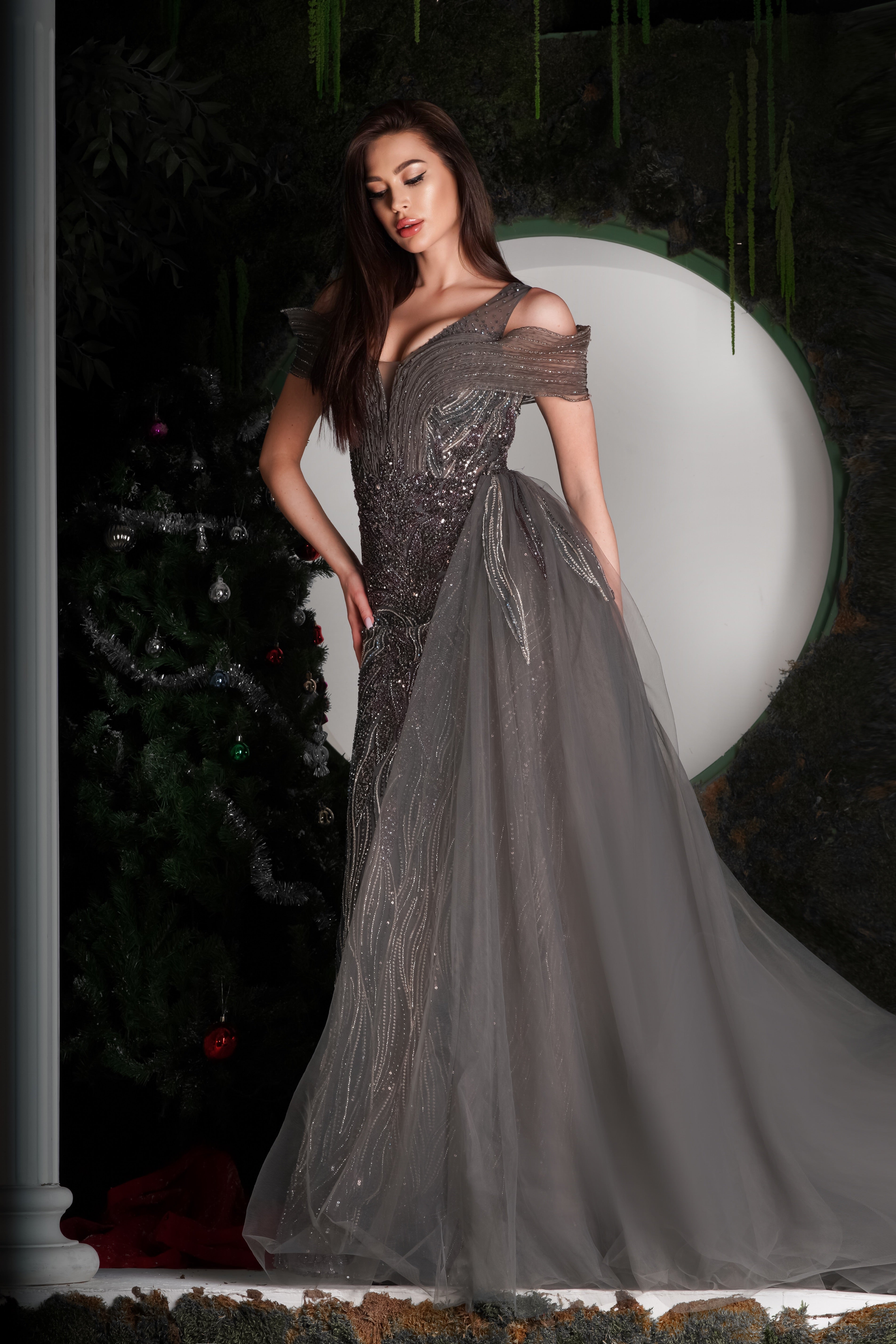 Silver Charcoal Couture