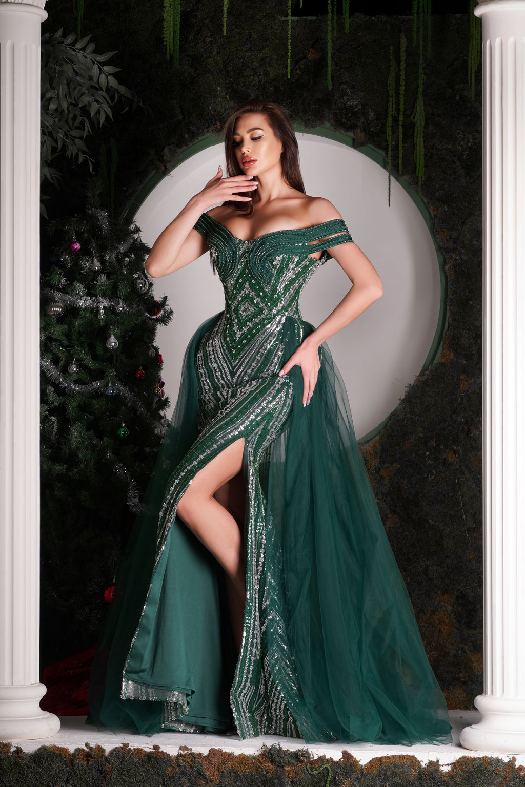 Emerald Majesty Couture