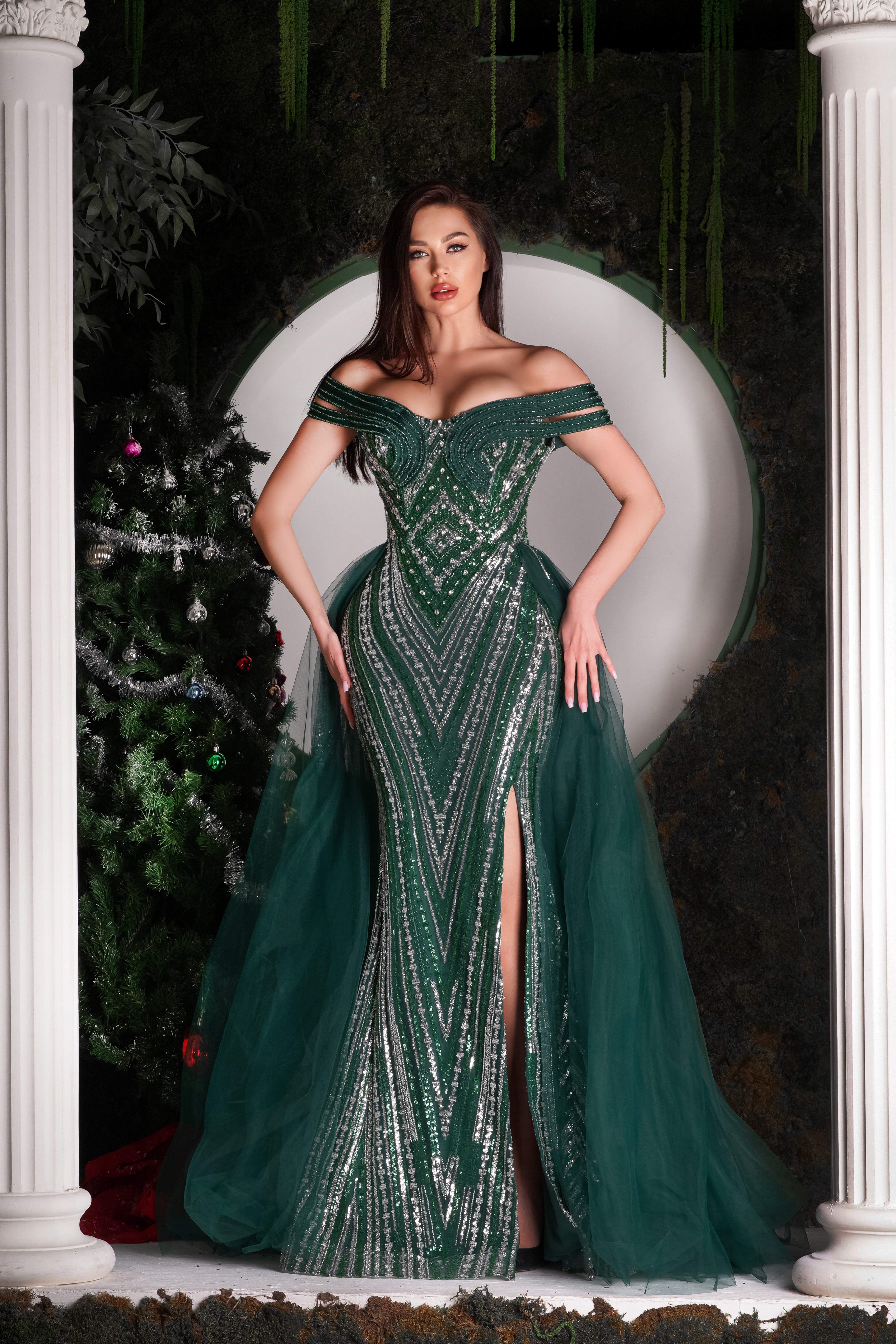 Emerald Majesty Couture