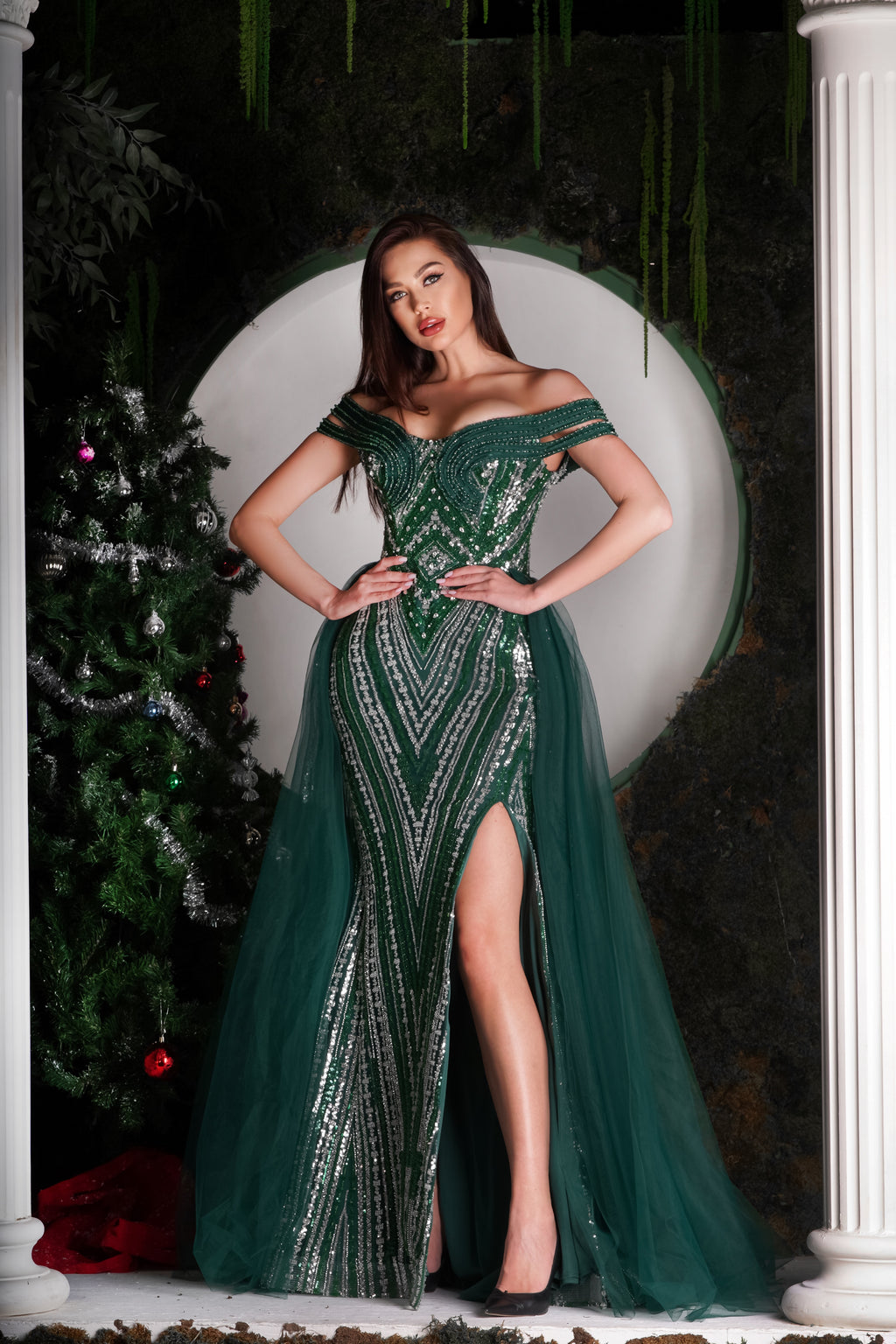 Emerald Majesty Couture