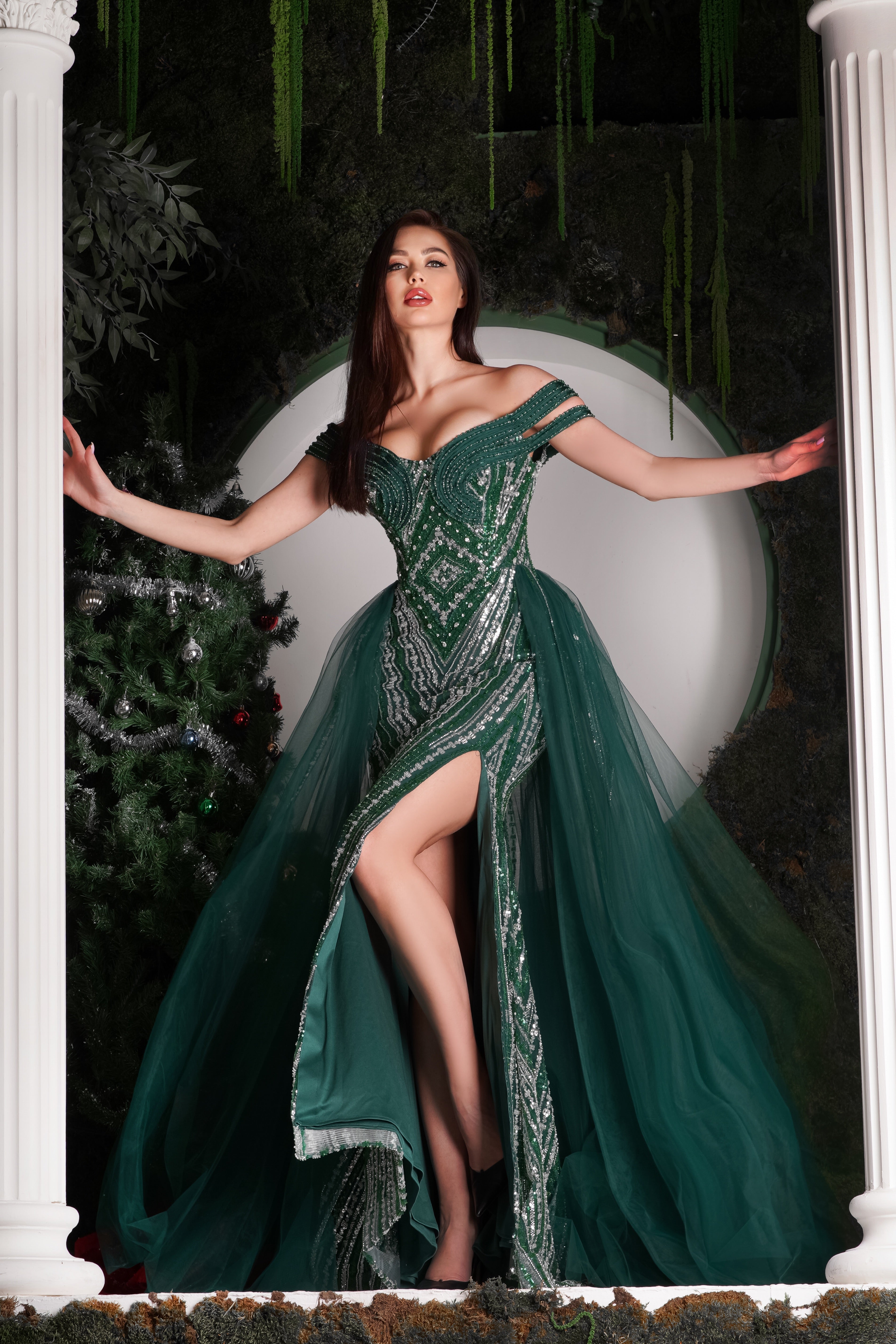 Emerald Majesty Couture