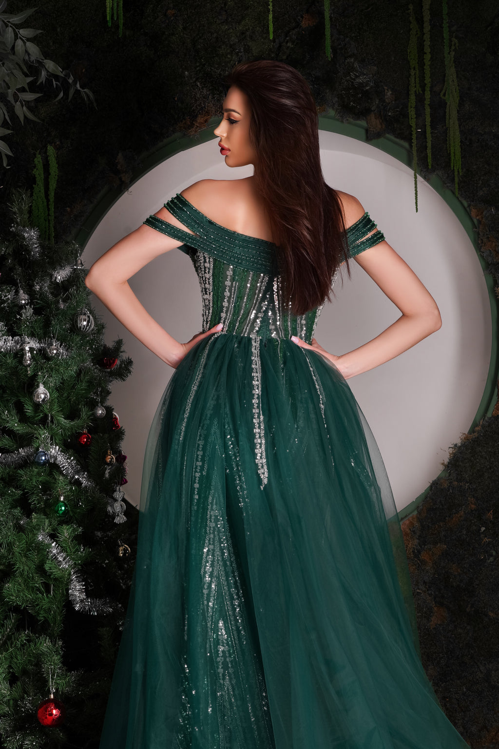 Emerald Majesty Couture