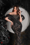 Midnight Gold Couture