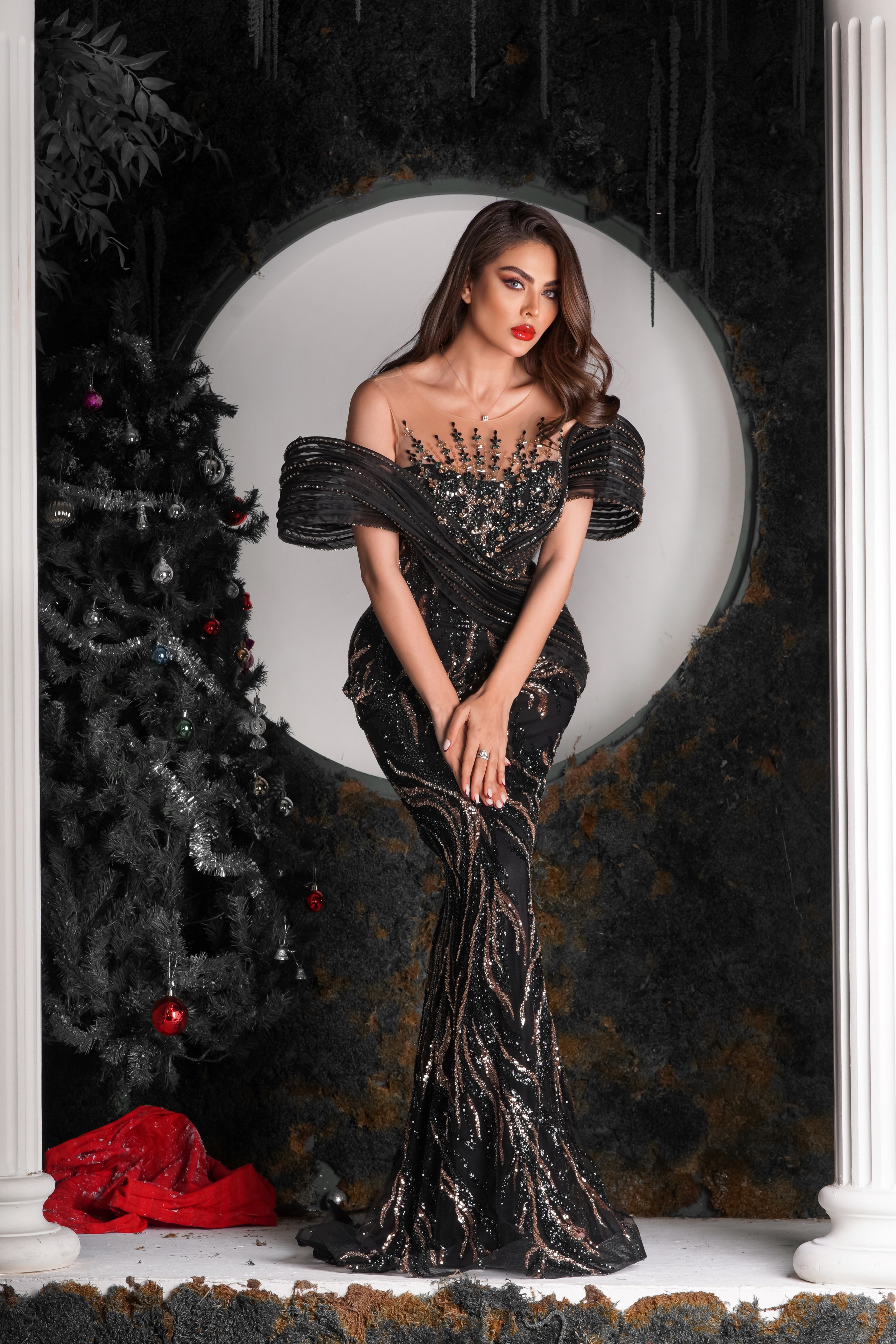 Midnight Gold Couture